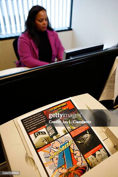 Susan Reese, owner of 411 Creatives, is photographed in her El Segundo office, Aug. 20, 2008. Reese's company is an artist rep agency, specializing...