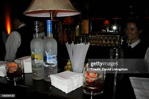 General View of the Weinstein Co. Golden Globe after party held at Trader Vic's on January 16, 2006 in Beverly Hills, California.