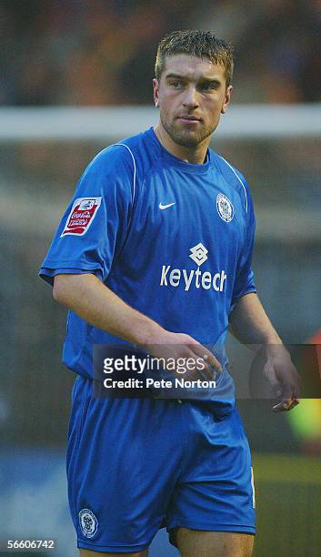Ricky Lambert of Rochdale in action during the Coca Cola League two match between Rochdale and Northampton Town at Spotland on January 2, 2006 in...