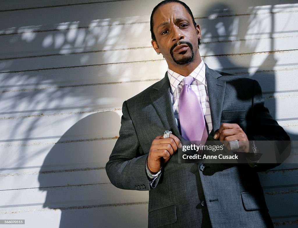 Comedian Katt Williams (CQ) poses for a portrait in Marina Del Rey June 5, 2008. He is poised to be