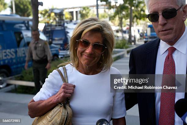 Jamie McCourt, accompanied by her attorney Dennis Wasser, appeared in Los Angeles County Court on Monday morning for a spousal support hearing. Jamie...