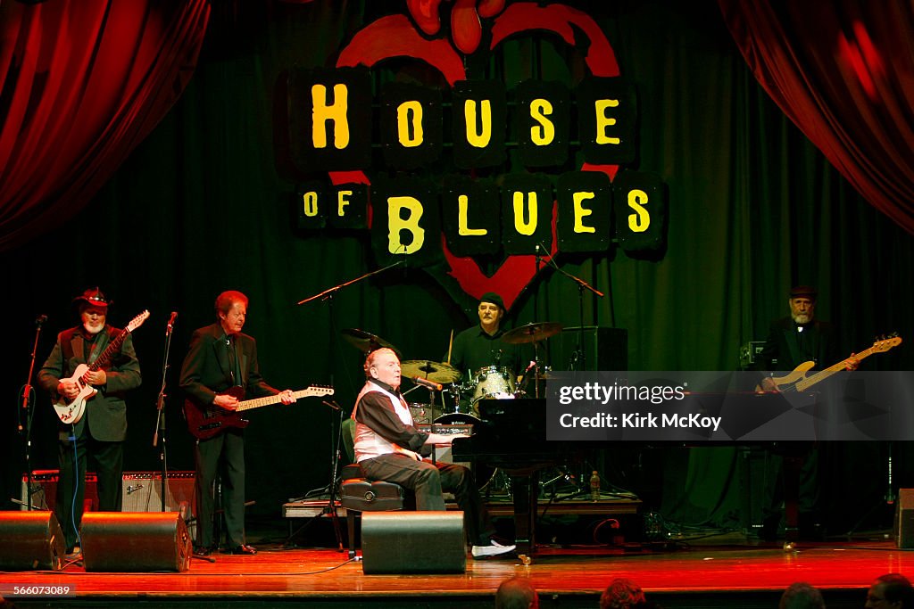 Rock & Roll pioneer Jerry Lee Lewis is playing at a private event at the House of Blues/Mandalay Ba