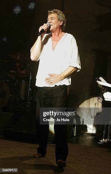 Ian Gillan of Deep Purple performs on stage in concert at The Astoria on January 17, 2006 in London, England.