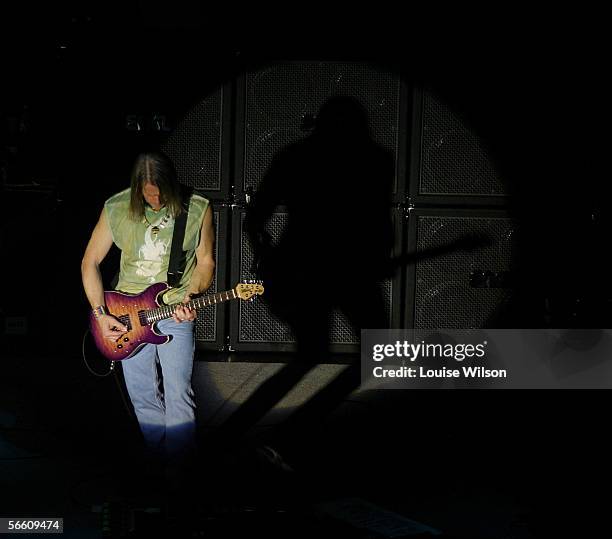 Steve Morse of Deep Purple performs on stage in concert at The Astoria on January 17, 2006 in London, England.