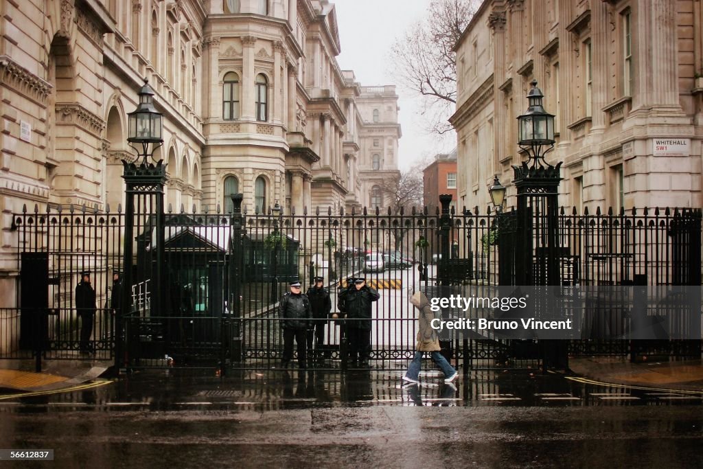 Security At Downing Street After Kidnap Plot Revealed