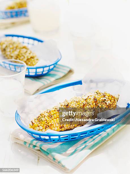 corn on the cob - corn kernel stock pictures, royalty-free photos & images