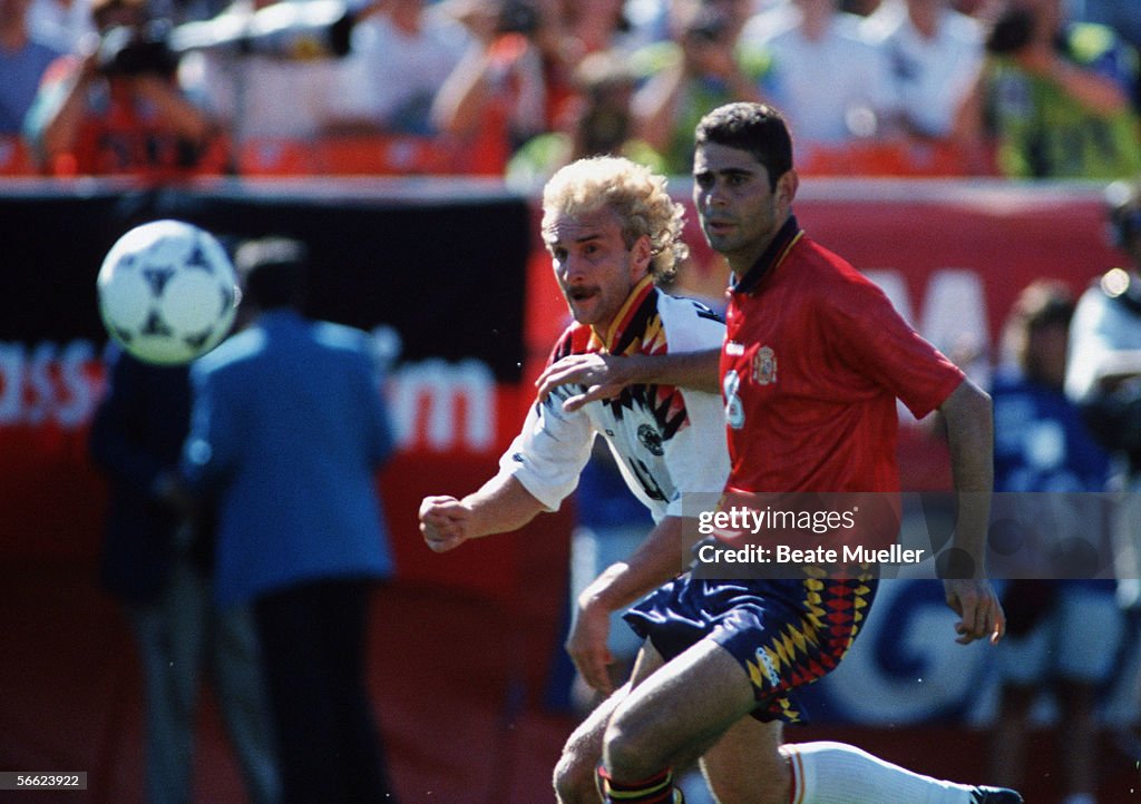 USA: World Cup 1994 - Germany v Spain