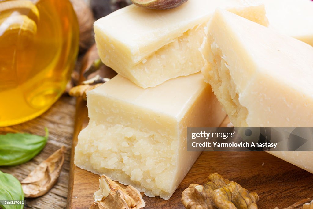 Parmesan cheese dessert