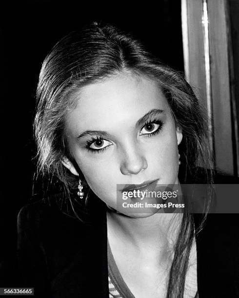 Diane Lane circa 1980 in New York City.