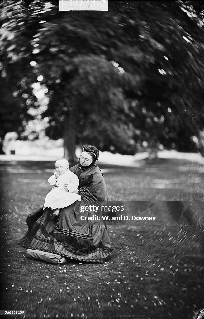 Queen Victoria And Crown Prince Wilhelm