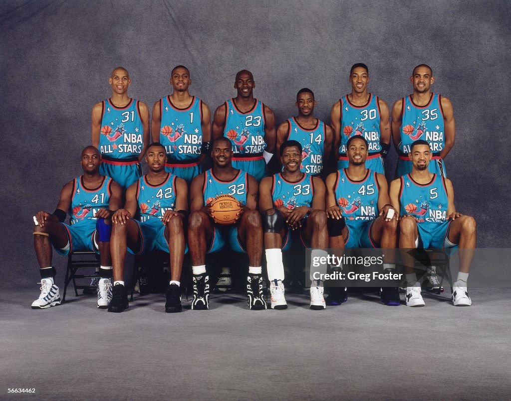 1996 NBA All-Star Game: Eastern Conference Team Portrait