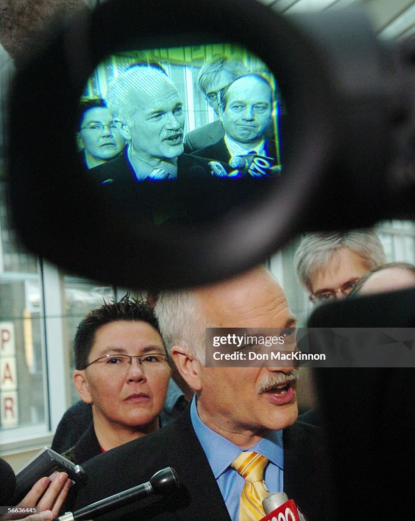 NDP Leader Jack Layton Campaigns
