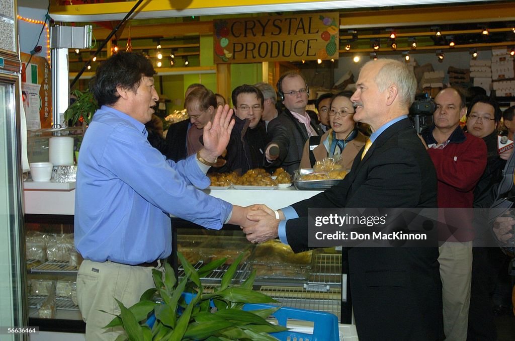 NDP Leader Jack Layton Campaigns
