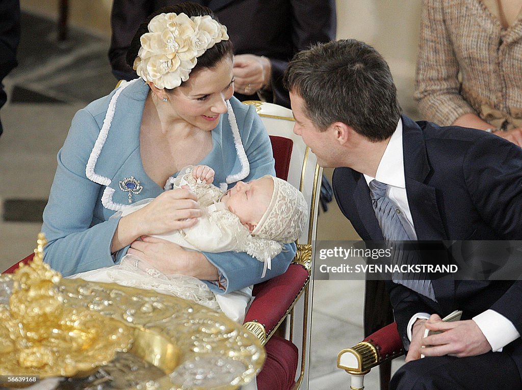 Danish Crown Prince Frederik and his wif