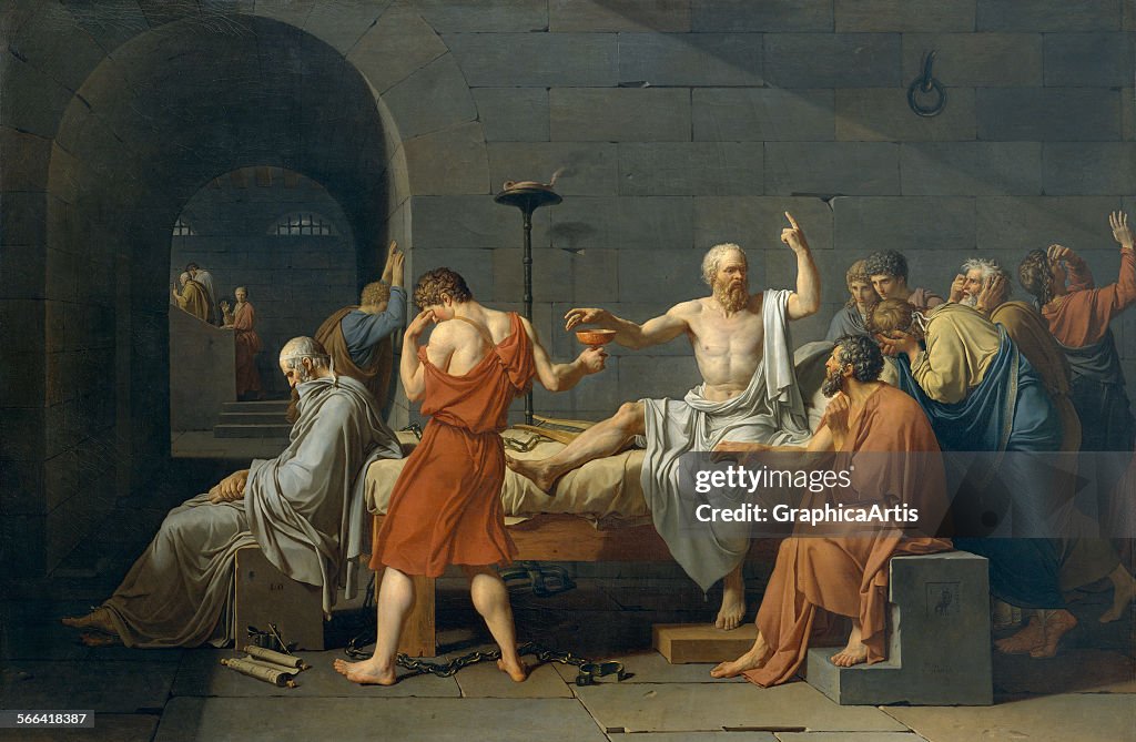 Death Of Socrates By David