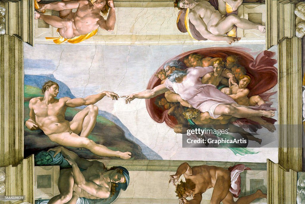 Michelangelo Creation Of Adam