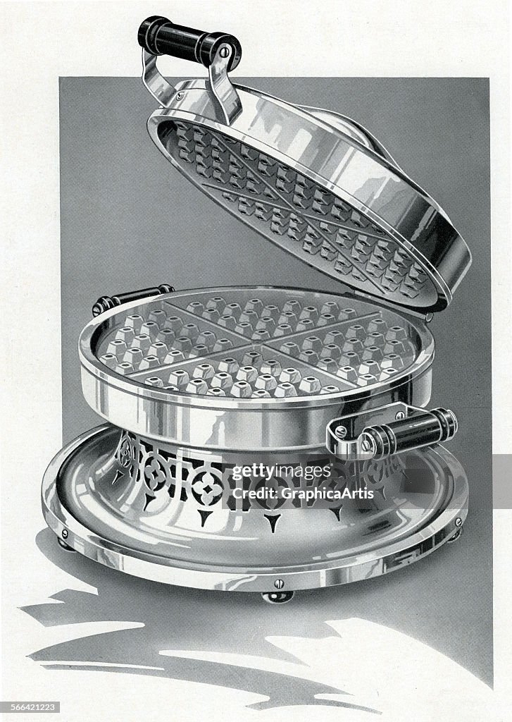 Vintage Waffle Iron