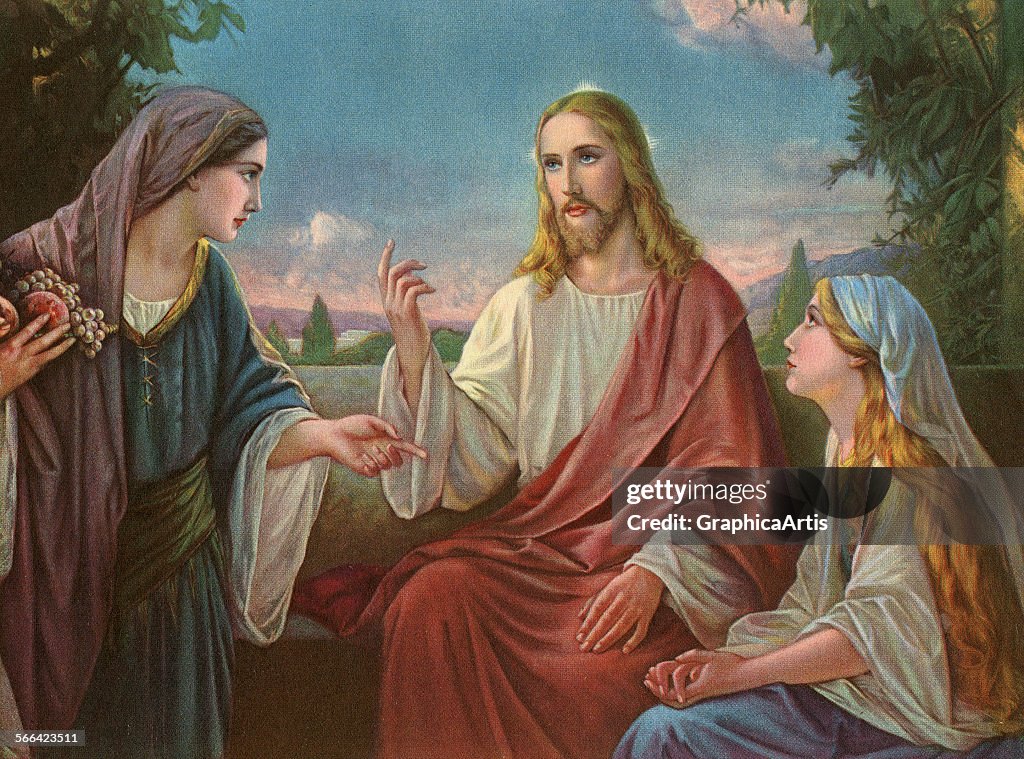 Christ With The Two Marys