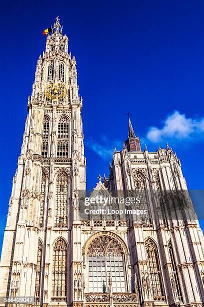 The Gothic Cathedral of Our Lady in Antwerp.