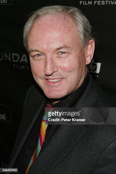 Novelist Chris Buckley attends the premiere of "Thank you for Smoking" at the Eccles Theatre during the 2006 Sundance Film Festival on January 21,...