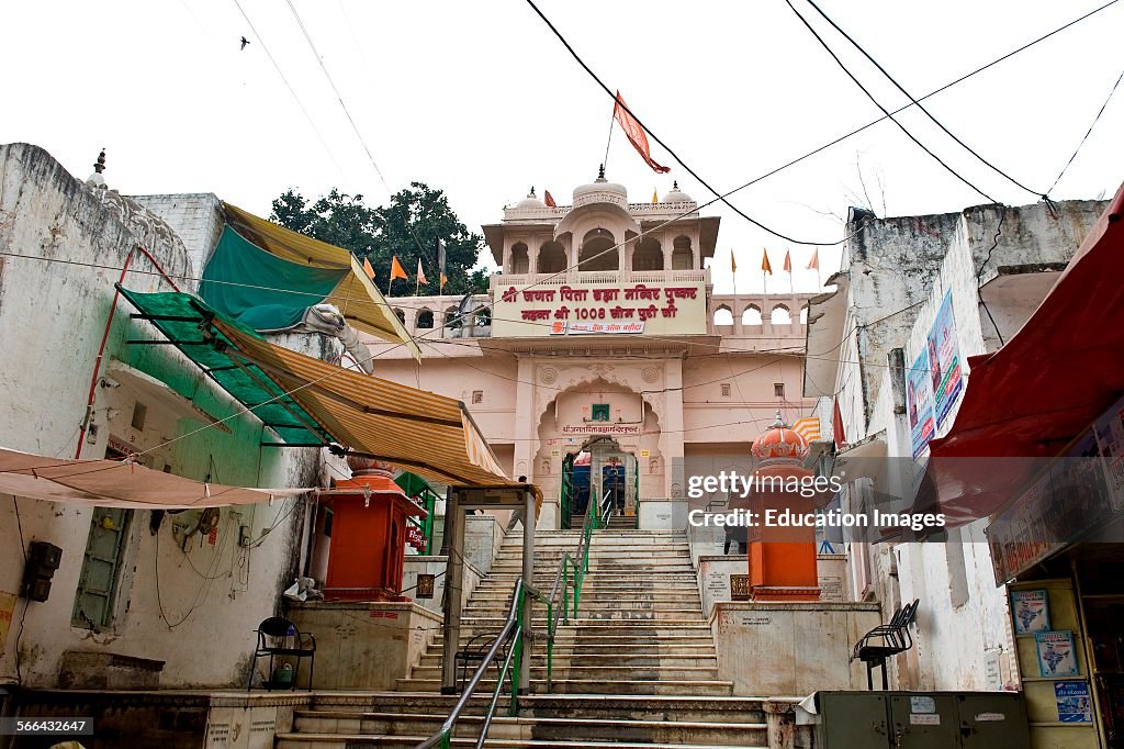 Brahma Temple. Pushkar. Rajasthan. India