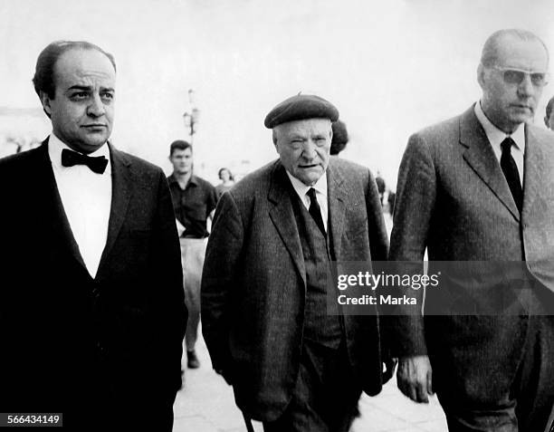 Giuseppe Ungaretti. 1960, Foto di attualità