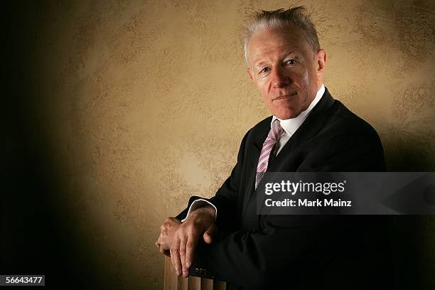 Actor Raymond J. Barry poses for a portrait at the Getty Images Portrait Studio during the 2006 Sundance Film Festival on January 20, 2006 in Park...