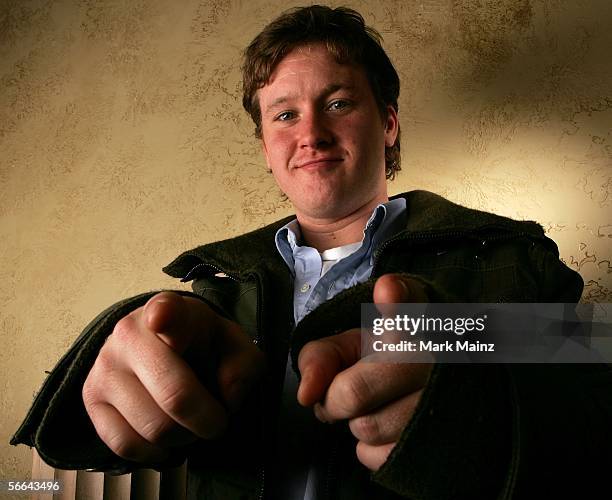 Actor Tom Guiry of the film "Steel City" poses for a portrait at the Getty Images Portrait Studio during the 2006 Sundance Film Festival on January...