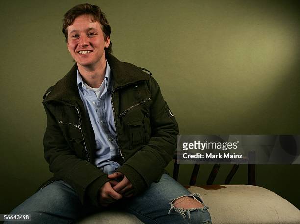 Actor Tom Guiry of the film "Steel City" poses for a portrait at the Getty Images Portrait Studio during the 2006 Sundance Film Festival on January...