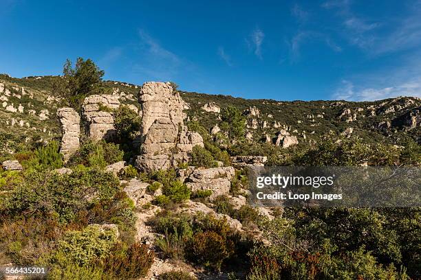 Cirque de Moureze in Languedoc Roussillon.