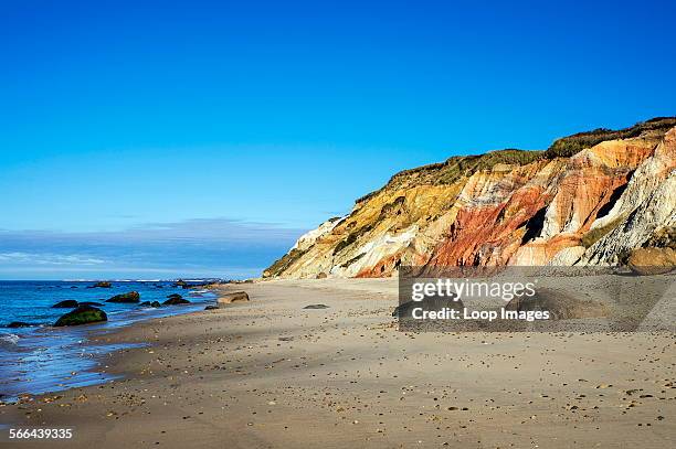 Moshup beach and clay cliffs in Aquinnah.