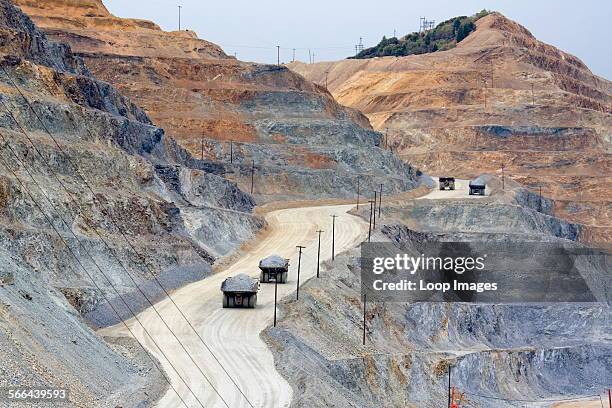 Kennecott Copper Mine near Salt Lake City in Utah.