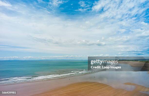 Rhossili beach on the Gower Peninsula in South Wales.