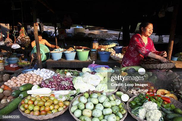 Vegetable sellers in Siem Reap.