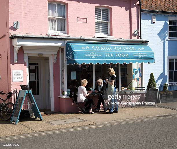 Cragg Sisters tea room, Aldeburgh, Suffolk, England, UK.