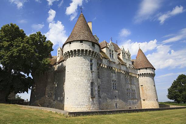 Exterior of the Chateau de Monbazillac in France.