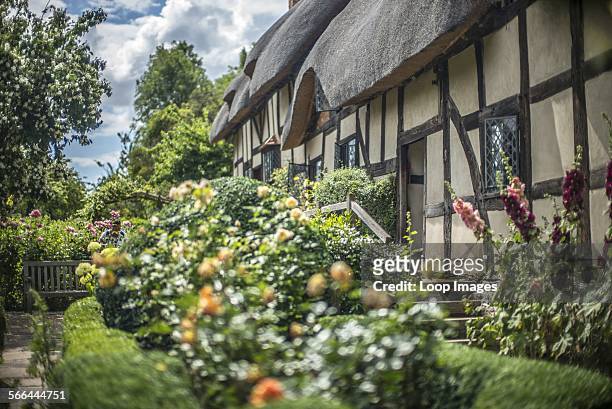 Anne Hathaway's cottage in Stratford upon Avon.