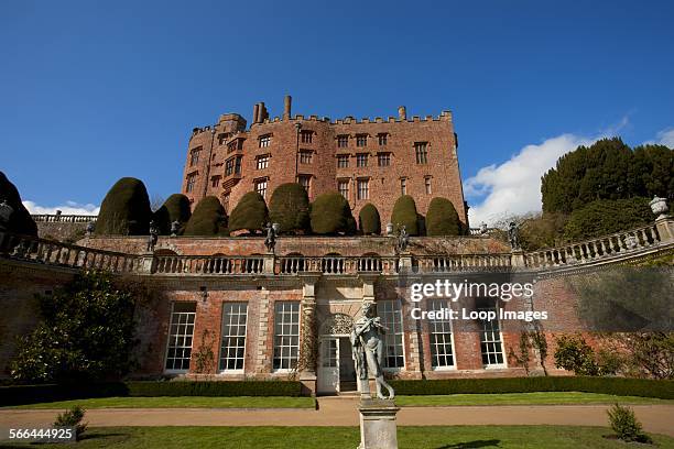 Exterior of Powis Castle.