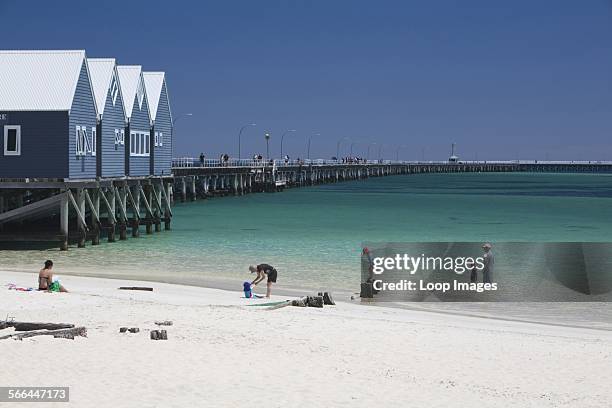 Busselton Jetty in Western Australia.