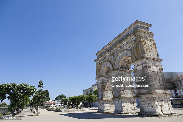 The roman Arch of Germanicus in Saintes in France.