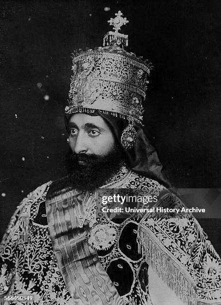 Haile Selassie I, ; born Tafari Makonnen Woldemikael, was Ethiopia's regent from 1916 to 1930 and Emperor of Ethiopia from 1930 to 1974