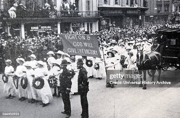 At the Derby in June 1913 a Suffragette called Emily Davison threw herself in front of the King's horse at Tattenham Corner and died from the...