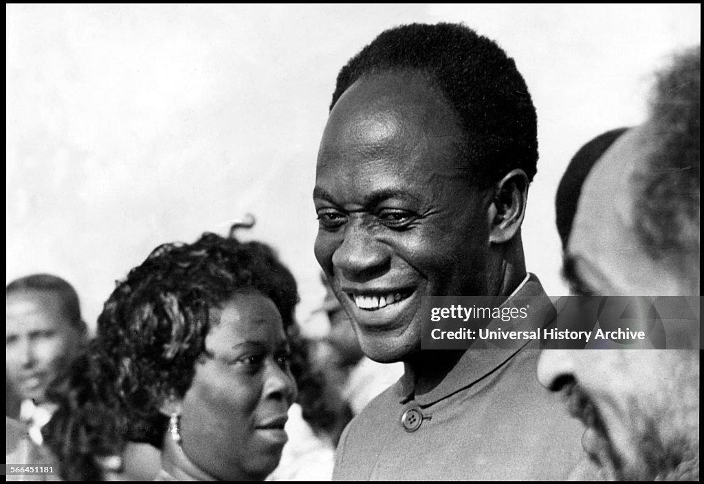 Kwame Nkrumah, was the leader of Ghana