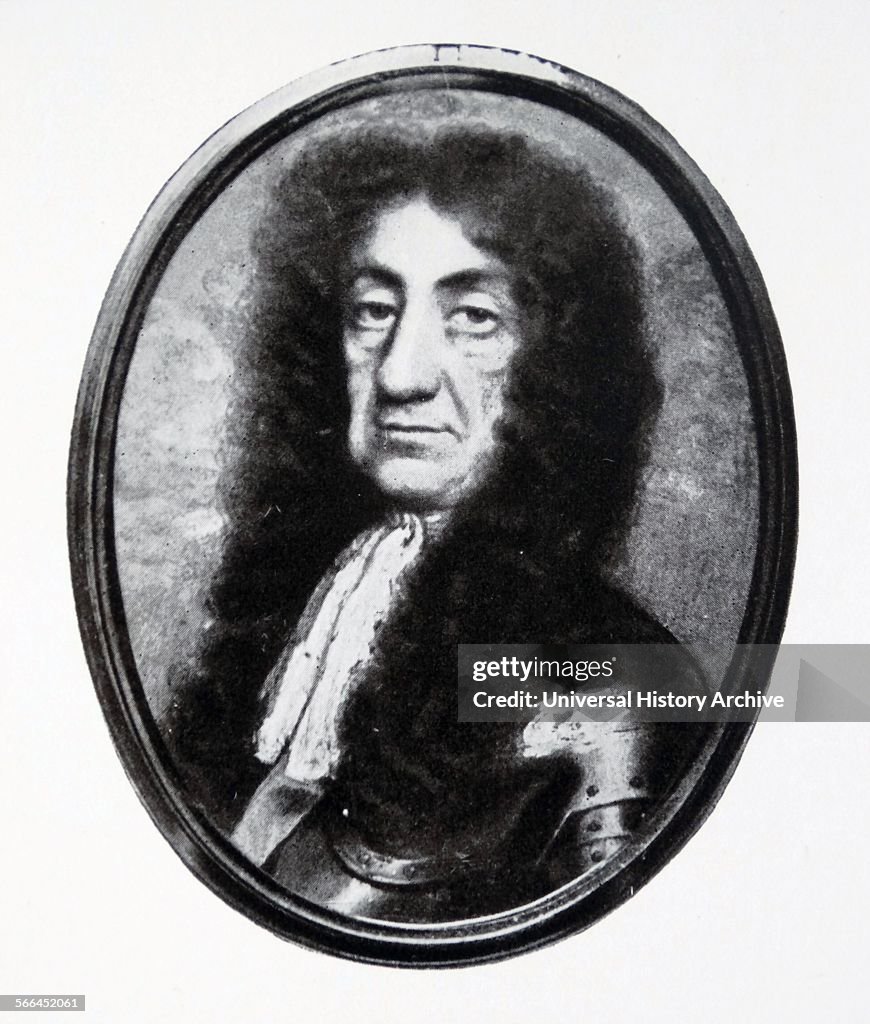 Charles II (1630-1685) by Samuel Cooper or Cowper (1609-1672).