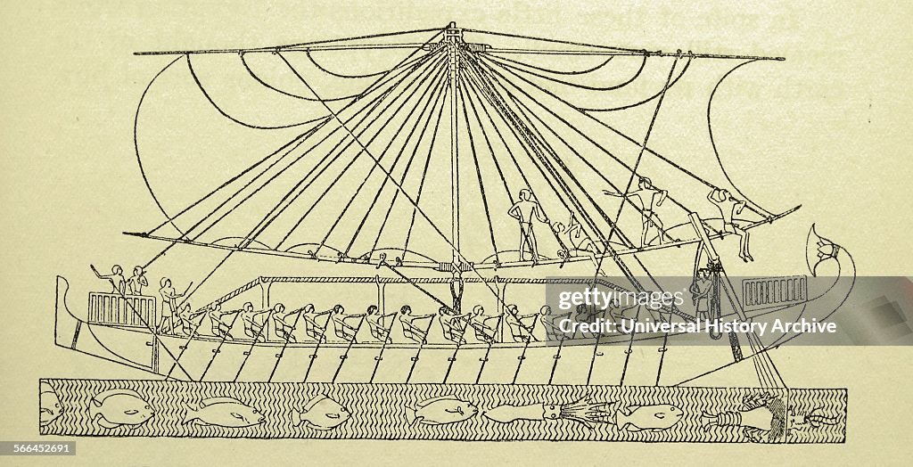 Egyptian ship of the Expedition to Punt