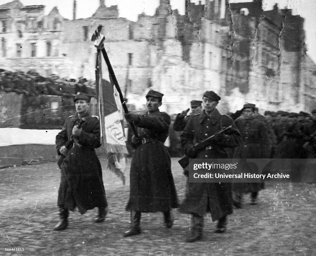 Polish Army Parade.