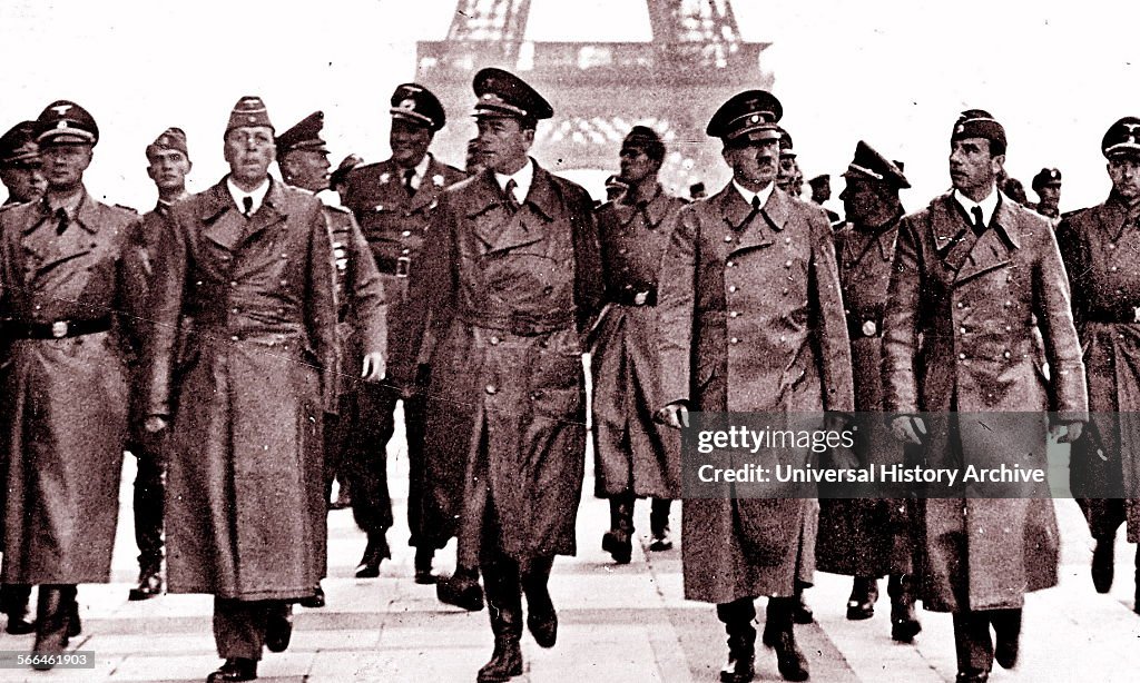 Hitler In Paris