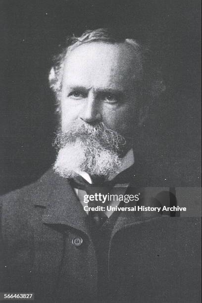 Photograph of William James. Medically-trained Harvard psychologist and philosopher William James took an active and supportive interest in what he...