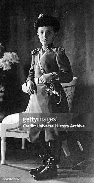 Tsarevich Alexei Nikolaevich Alexis Romanov the Tsesarevich and heir apparent to the throne of the Russian Empire. He was the youngest child and only...