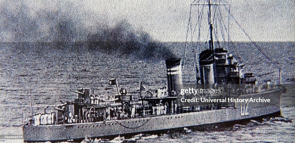 Churruca-class destroyer.